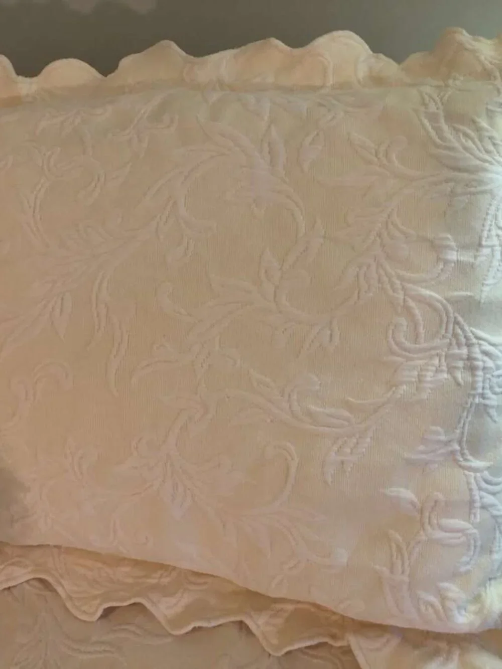 Yellow Quilted Queen Bedding Set from JC Penny's Home Collection
